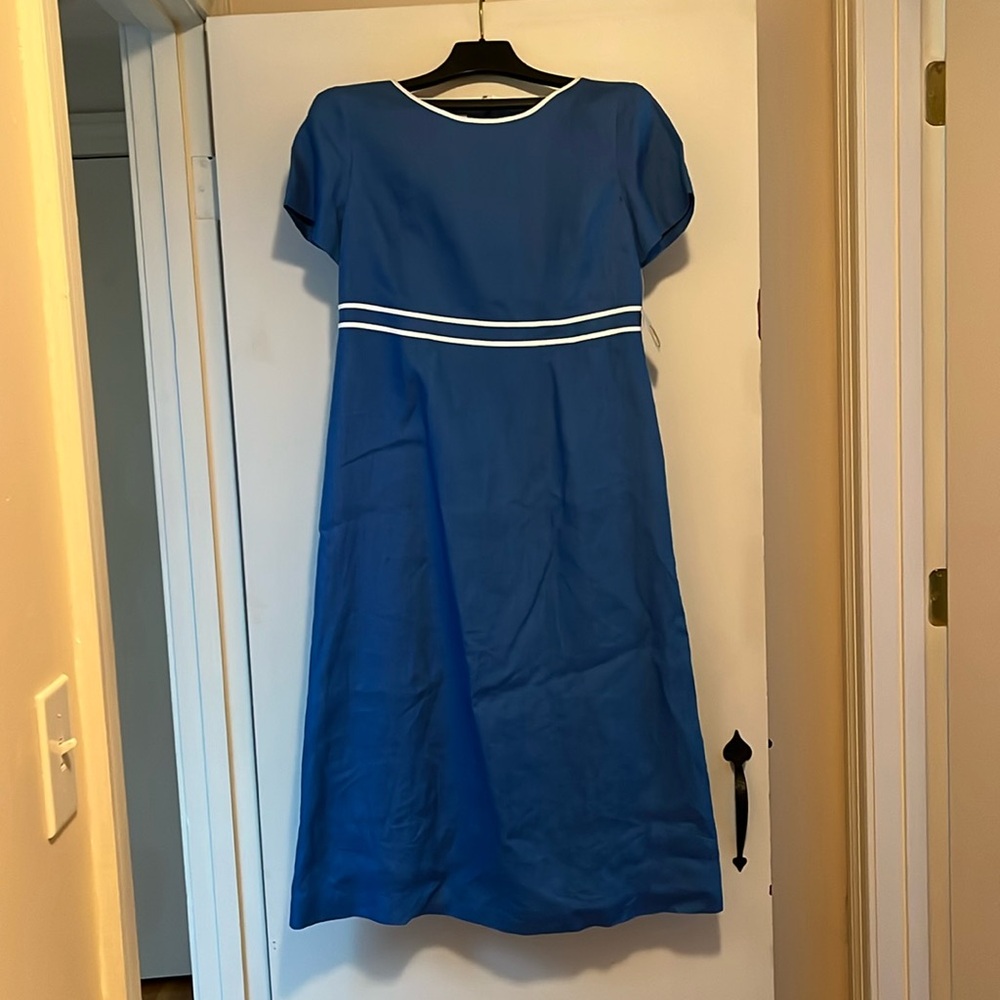 Blue maxi talbots dress